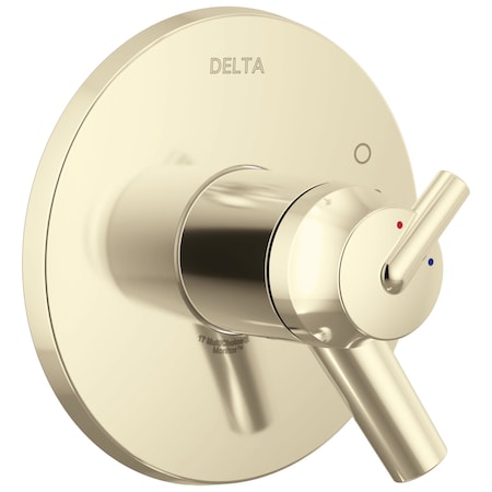 Delta Trinsic Thermostatic Valve Only Trim  In Polished Nickel T17T059-PN