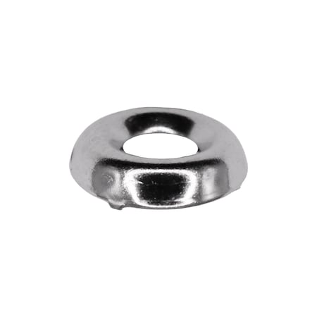 Auveco #6 Countersunk Washer Nickel On Brass, 100PK 614