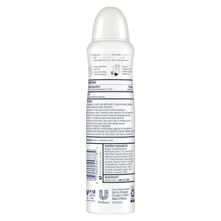 Dove Advanced Care Invisible Sheer Fresh Antiperspirant Deodorant Spray, 3.8 Ounce, 12PK 69672908