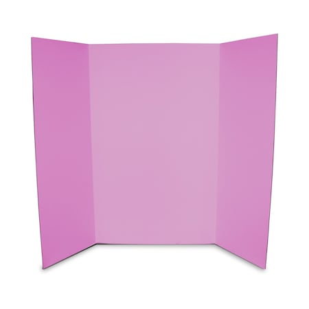 Flipside 36 x 48 1 Ply Pink Project Board Pack of 24 30063-24