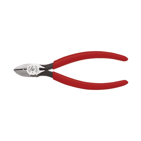Klein Tools 6 1/8 in High Leverage Diagonal Cutting Plier Standard Cut Pointed Nose Uninsulated D240-6
