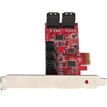 Startech.Com SATA PCIe Card/Controller Card, 10 Ports 10P6G-PCIE-SATA-CARD