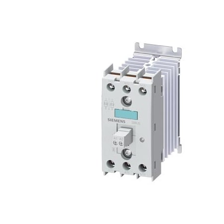 Siemens Solid-state contactor 3-phase 3RF2 AC 51 / 10 A / 40 °C 48-600 V / 110 V AC 3RF2410-1AB35