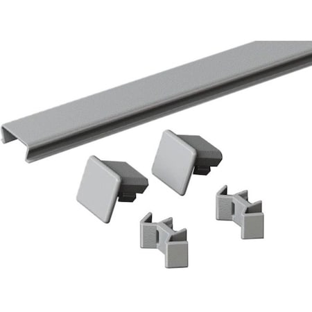 Rittal Ts Baying Cover, Top For 600 Deep - Ral 7035, Plast 8800865