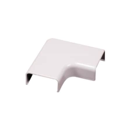 Legrand Wiremold Wireway Elbow, Flat, Plastic, White C56