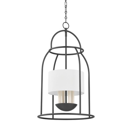 Mitzi Delia 4 Light Lantern 5.5 In. Aged Iron H871704-AI