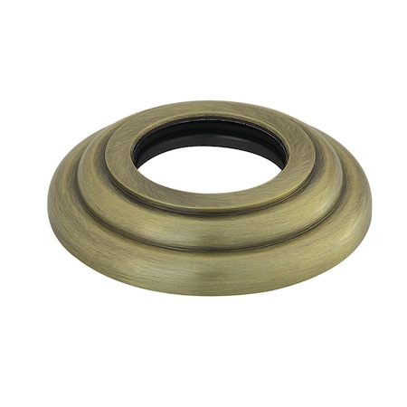 Kingston Brass Round Shower Arm Flange, Antique Brass K158F3