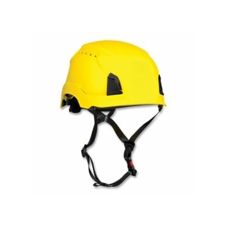 Pip Traverse, Industrial Climbing Helmet, HDPE, Vented, Yellow 112-280-HP1491RVM-02
