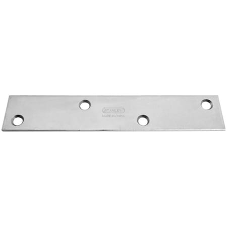 Stanley 8in. X 1-.25in. Zinc Mending Plates Without Screws 220293