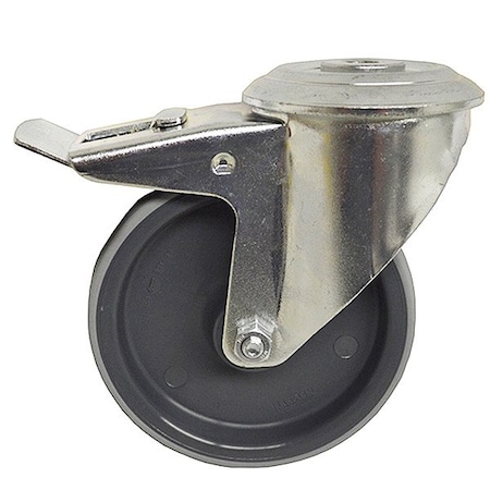 Alco Stem Caster, 5 in dia., Face Brake G20557