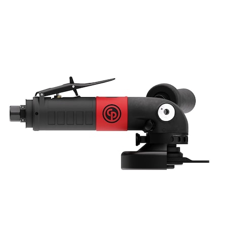 Chicago Pneumatic Right Angle Air Grinder, 4.5 in, 5/8-11 UNC, 3/8 in BSP, 2.41 HP, 12,000 RPM CP3650-120AB45