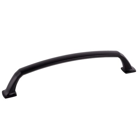 Pride Industrial 6-3/10in Center to Center Madison Cabinet Pull Matte Black Finish P93160BK