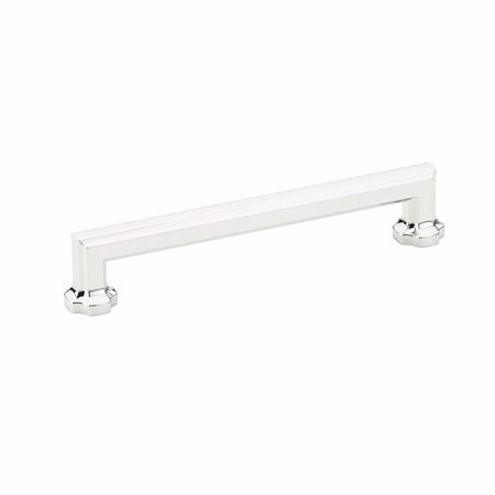 Schaub 6in Center to Center Empire Cabinet Pull Polished Chrome Finish 885-26