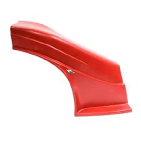 Five Star Mfg 32003-24051-RR Dirt Late Model Right Side MD3 Evolution Flat Fender - Red FIV32003-24051-RR
