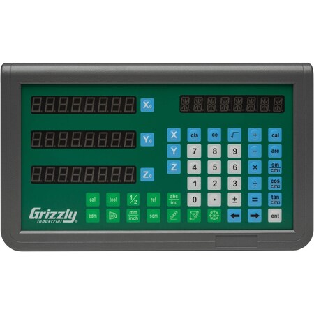 Grizzly 2/3 Axis Mill DRO T33081
