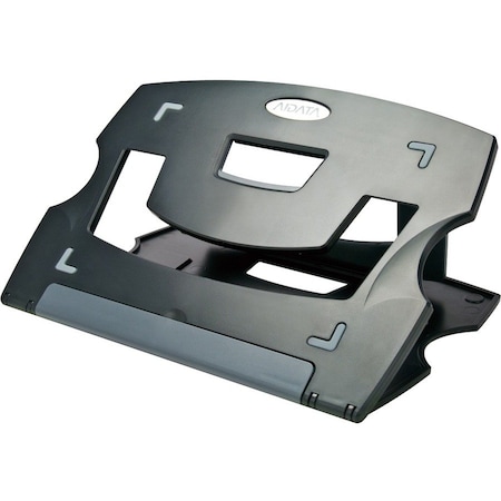 Aidata Aidata Laptop/Tablet Riser - Plastic - Black, Gray NS011BG