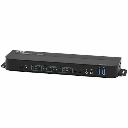 Tripp Lite 4-PORT HDMI/USB KVM SWITCH 4K 60 HZ, HDR, HDCP 2.2, IR, USB SHARING B005-HUA4