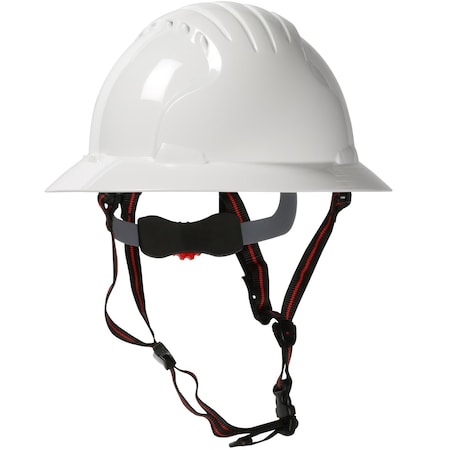 Pip Safety Helmet, JSP, HDPE, 6 Point Ratchet, Type 1, Class E, Hi-Vis Yellow 280-EV6161-CH-10