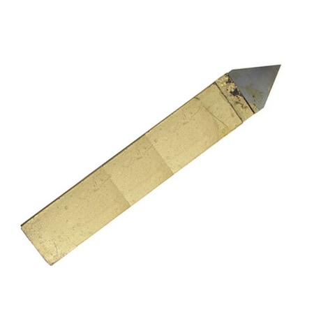 Drill America 1/4" C6 Carbide-Tipped 60 Point Tool Bit DEWE-4C6