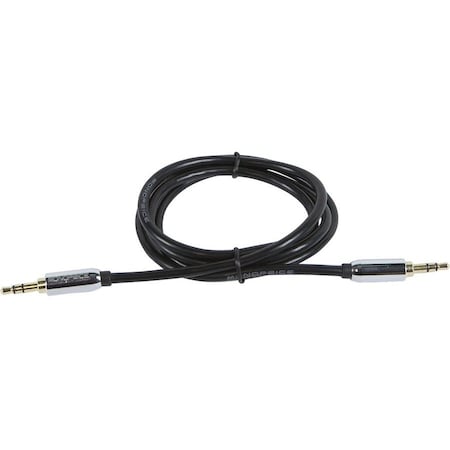 Monoprice Stereo Male To Stereo Male 3 ft., Black 9764