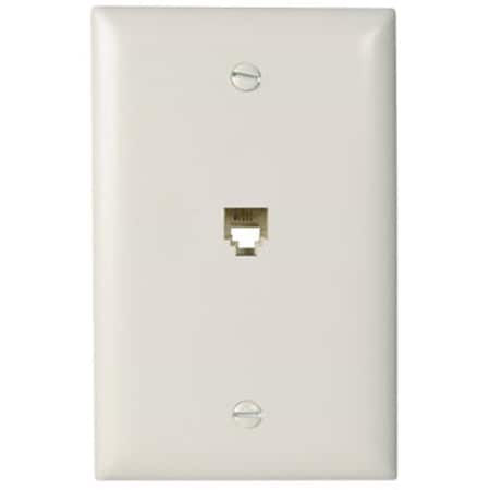 Nextgen TPTE1WCC12 Wall Plate, 1 Gang, White NE569171