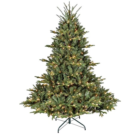 Homeroots 4' Pre Lit Full Pine Christmas Tree 713071