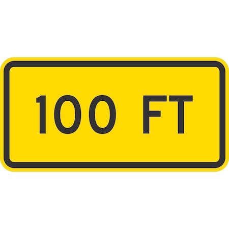 Lyle 100 FT, 24x12, High Intensity Prismatic, Yellow G-11692-HI_24x12