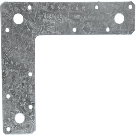 Simpson Strong-Tie 6''Lx6'' Hx1-1/2'' W 14 ga Steel L Strap Tie 66L