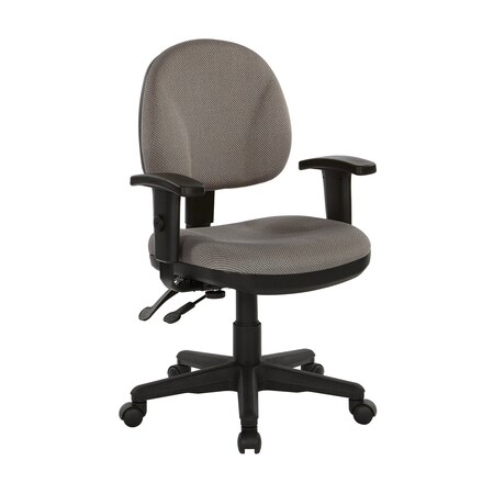 Office Star Products Ergonomic Fabric Sculptured Ergonomic Managers Chair, Gold 8180-294
