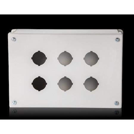 Rittal 6 Mini Pushbutton Enclosure Pb06225M2C 8017668
