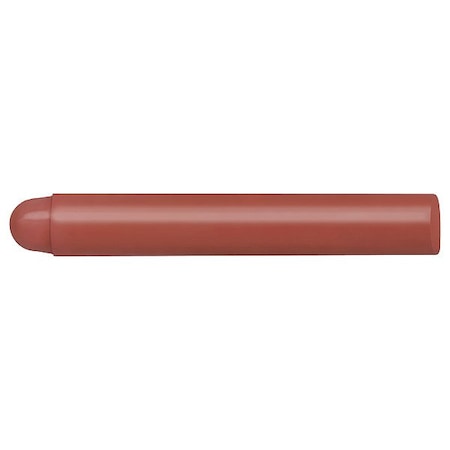 Markal Marking Crayon, 4-7/8 in L, Brown, Wax 82440G