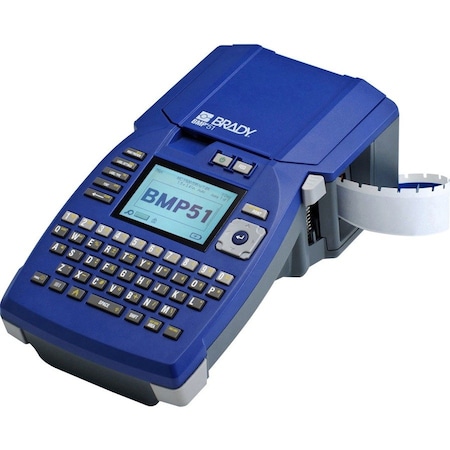 Brady Portable Label Printer, BMP51 Series, Single Color Capability BMP51