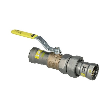 Viega Manual Two-Way Ball Valve, 7.69 in L 30700