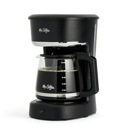 Mr. Coffee 12-Cup Easy On/Off Switch Electric Coffee Maker in Black 750124776M