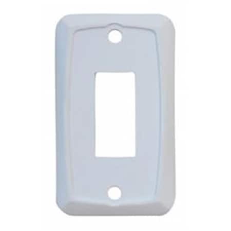 Baystate Valterra  Single Switch Wall Plate - White V46-P7101C