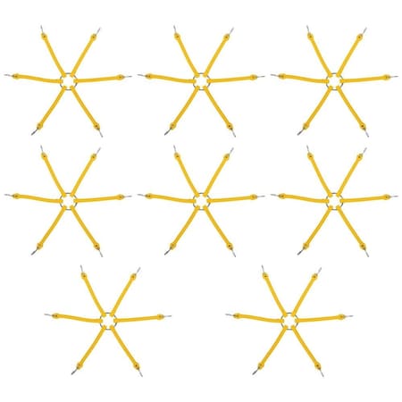 Mytee Products Rubber Spider Bungee for Semi Truck Tires - 26in & 32in Snow Tire Chains Adjuster Tensioner, 4PK SBT-13x4