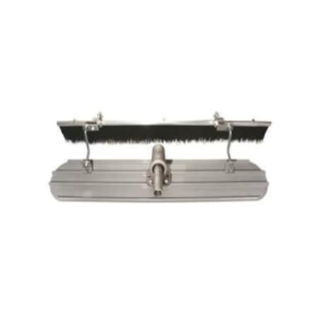 Beton Trowel Bullfloat with Broom 60-in. x 8-in. Complete Pitch Control Head 3x 6-ft. Extension Handles BT350074