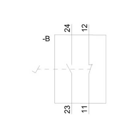 Siemens accessories: contact block 16 A, 1 NO+1 NC, replacement for momentary-contact 3SE3982-0L