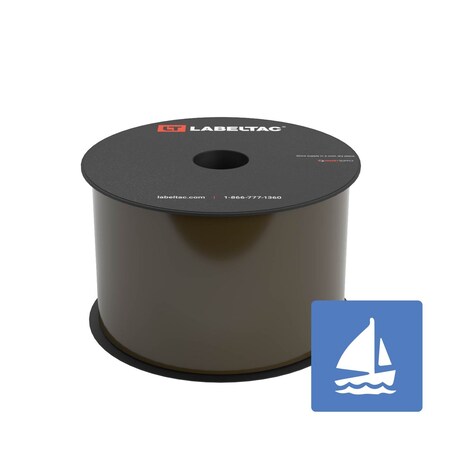 Labeltac Marine Supply 3in x 150ft LT4/Pro X, Brown LT310MN