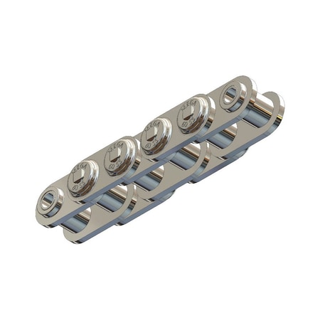 Senqcia Hi-Max Riveted Standard , 10 ft OAL, .5P, .469 Dia x .5 W, 304SS 60SSMEGARB