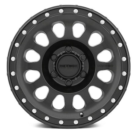 Water World 315 Matte Bolt Pattern Black - 17 x 8.5 & 6 x 135 in. & 87 mm WA2110002