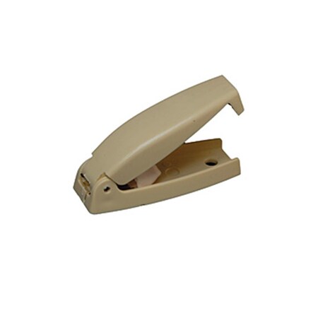Overtime E213 Rounded Baggage Door Catch, Beige, 2PK OV651243