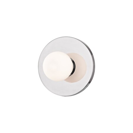 Hudson Valley Lighting Taft 1 Light Wall Sconce 4.75 In. Polished Chrome 7000-PC