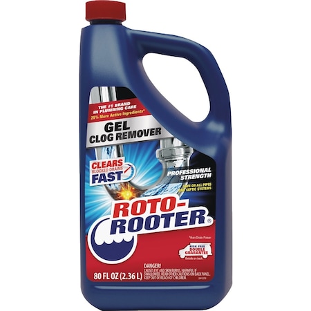 Roto-Rooter 80 Oz. Gel Clog Remover 351408