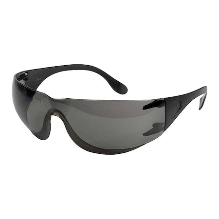 Moldex 5000 Series, Safety Glasses Anti-Fog & Anti-Scratch, Smoke Lens no Overmold, Smoke Frame, Half-Frame 5001S-1