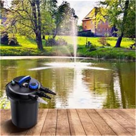 Total Tactic 4000 gal Pond Pressure Bio Filter with Light EP21559