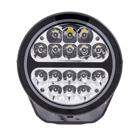 Trailfx LED Driving-Fog Light, 16 Clear High Intensity LED 5 Watt Bulbs 7RNDS2