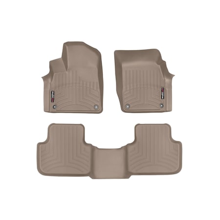 Weathertech Tan, Front and Rear Floorliners 45887-1-5