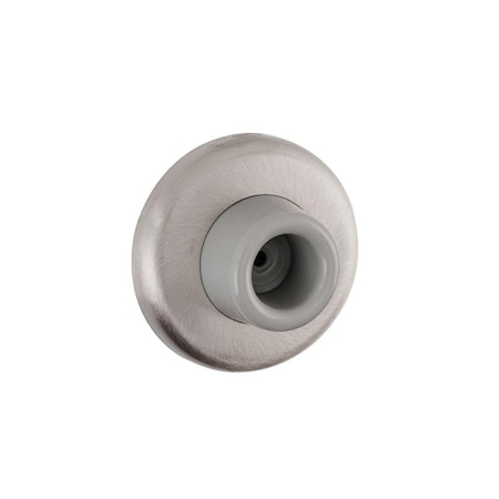 Pamex 2-1/2in Diameter Concave Wall Stop Satin Nickel Finish DD0253SN