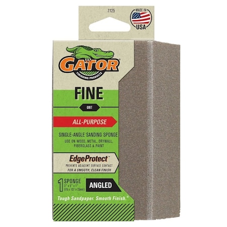 Gator SPONGE SNDNG SINGLE ANGLE FINE 7125
